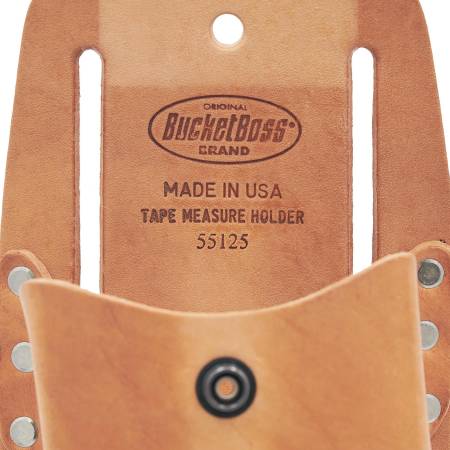 Bucket Boss Leather Measuring Tape Holder