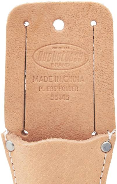 Bucket Boss Pliers Pouch Narrow Saddle Leather