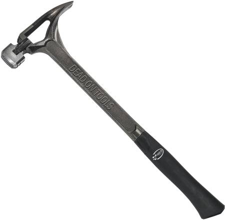 Dead On Tools Steel Hammer (Milled Face, 22oz.)