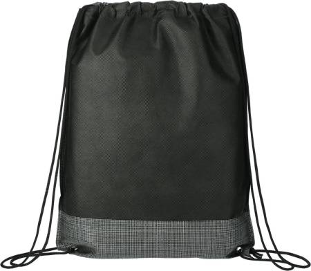 Crossweave Heat Sealed Drawstring Bag