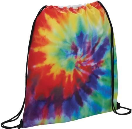 Tie Dye Drawstring Bag