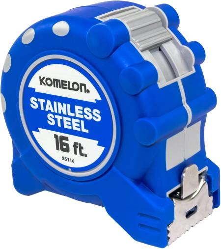 Komelon Stainless Steel Gripper Measuring Tape