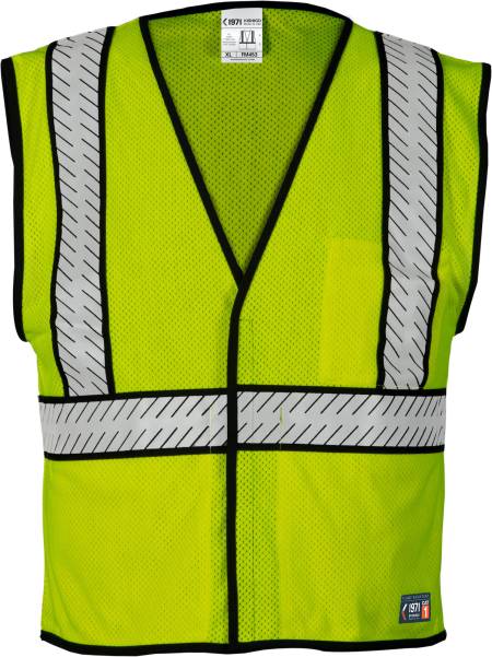 ML Kishigo FR Breathable Dark Contrasting Mesh Vest