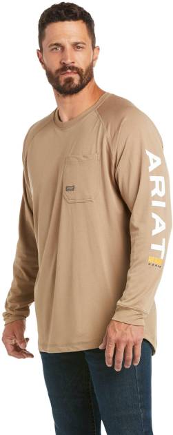 Ariat Rebar Heat Fighter T-Shirt, Long Sleeve