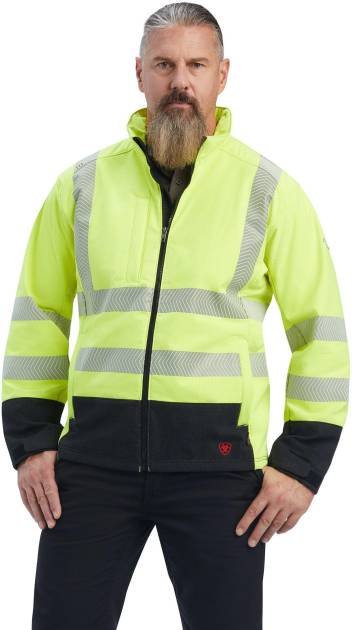 Ariat FR Vernon Hi-Vis Softshell Jacket