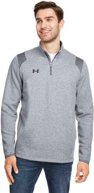 Men's Hustle Quarter-Zip Pullover Sweatshirt
