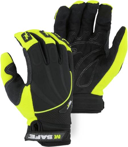 Sportex Mechanics Glove with Finger Guards & Touch Screen