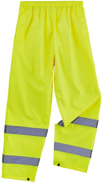 Ergodyne Glowear 8916 Lightweight Hi-Vis Rain Pants - Class E