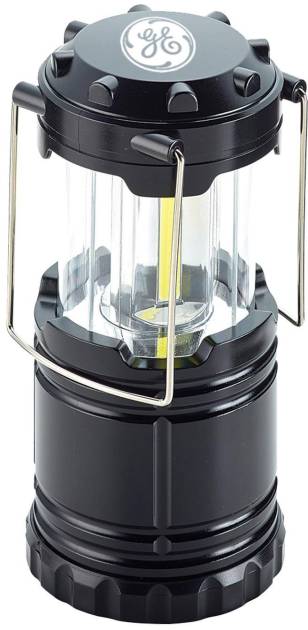 Retractable Large Black LED Lantern