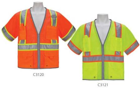 Sportex Surveyor vest w/ reflective edging