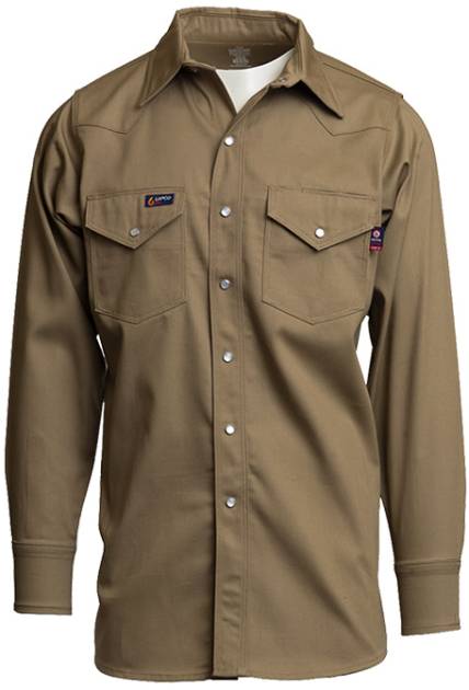 Lapco FR Western Shirts | 7oz. 100% Cotton