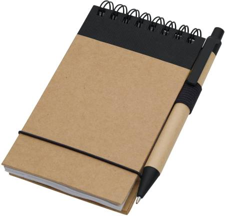 5" x 4" Recycled Spiral Jotter with Pen