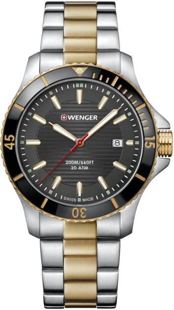Victorinox Seaforce - Two Tone Grey Dial, Two Tone Stainless Steel Bracelet