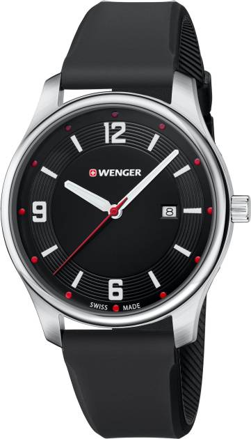 Victorinox City Active - Small, Black dial and black silicone strap