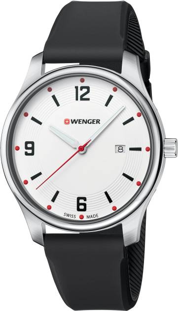 Victorinox City Active - Small, White dial and black silicone strap