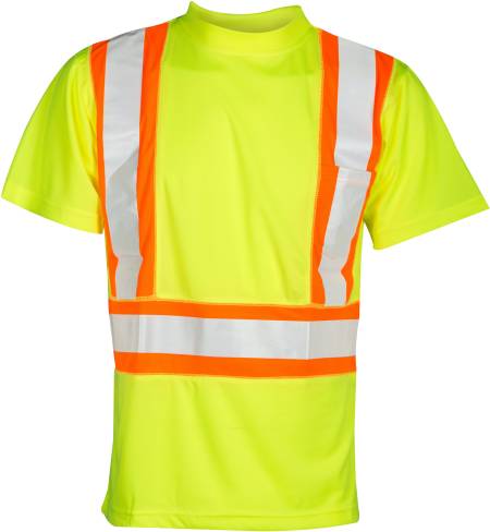 ML Kishigo Flat Stitch Panels Class 2 T-Shirt