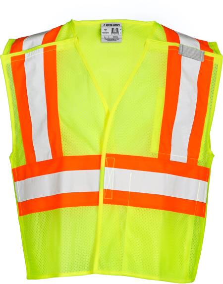 ML Kishigo Contrasting Mesh Breakaway Vest