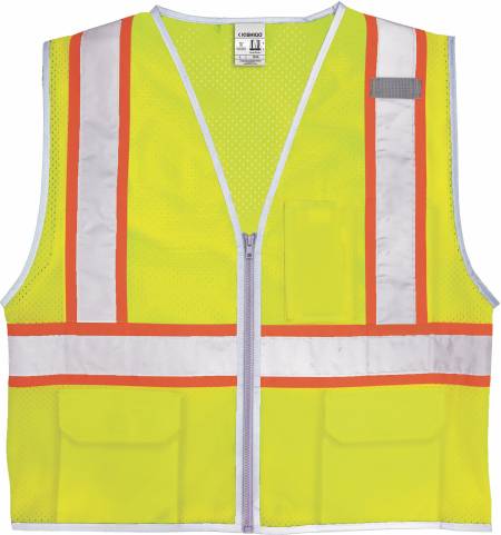 ML Kishigo Premium Brilliant Series X Back Dual Compliant Vest
