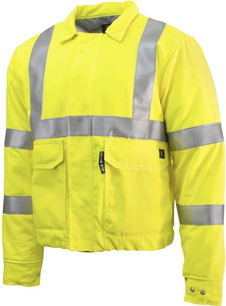 FR High Visibility Jacket with FR InsulAir® Quilted Lining